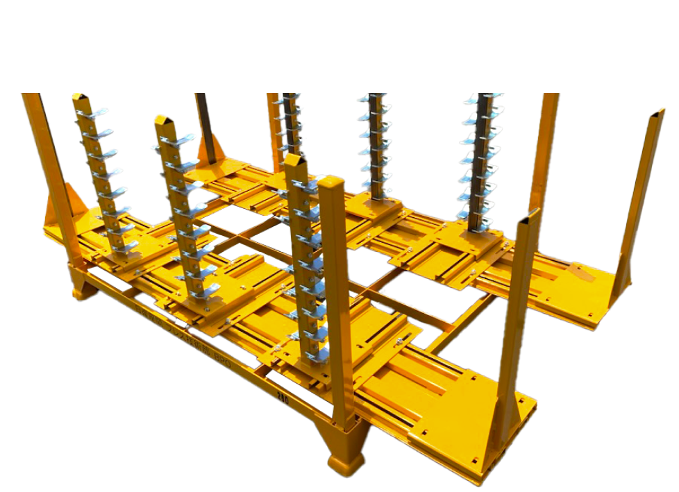 製品形状にぴったり合う！<br>専用パレット
