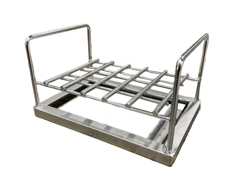 強度と通気性の両方を叶える部品箱