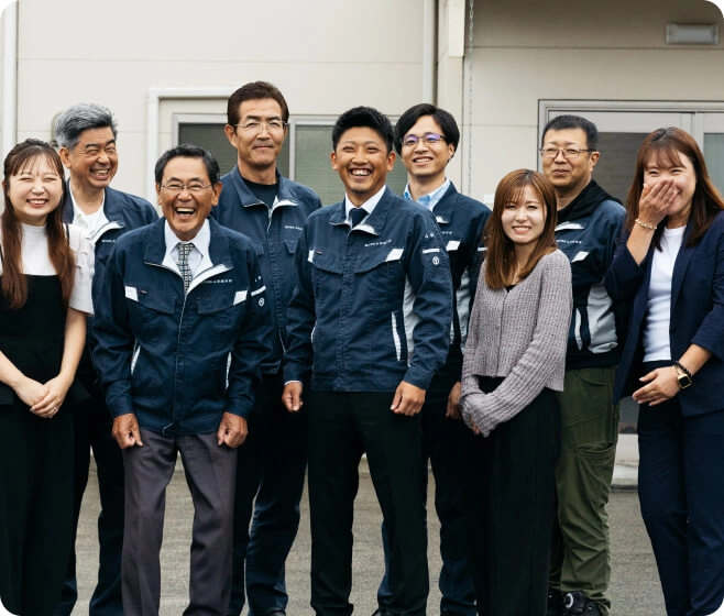 人柄を大切にする社風