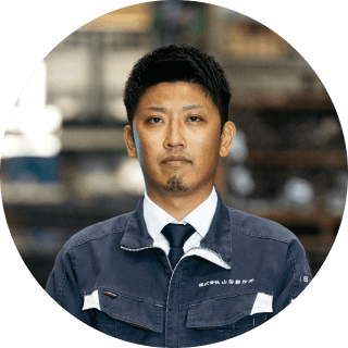 山田製作所が大切にしているのは、「まじめさ」と「人柄」です。